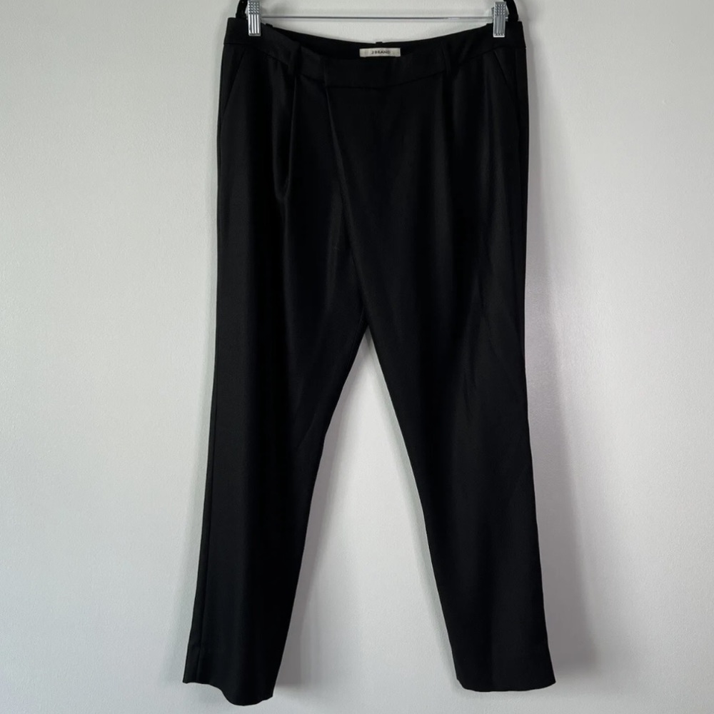 NWOT J Brand Women Formal Dress Pants Front CrossOver Pleated Trouser Size 2-4